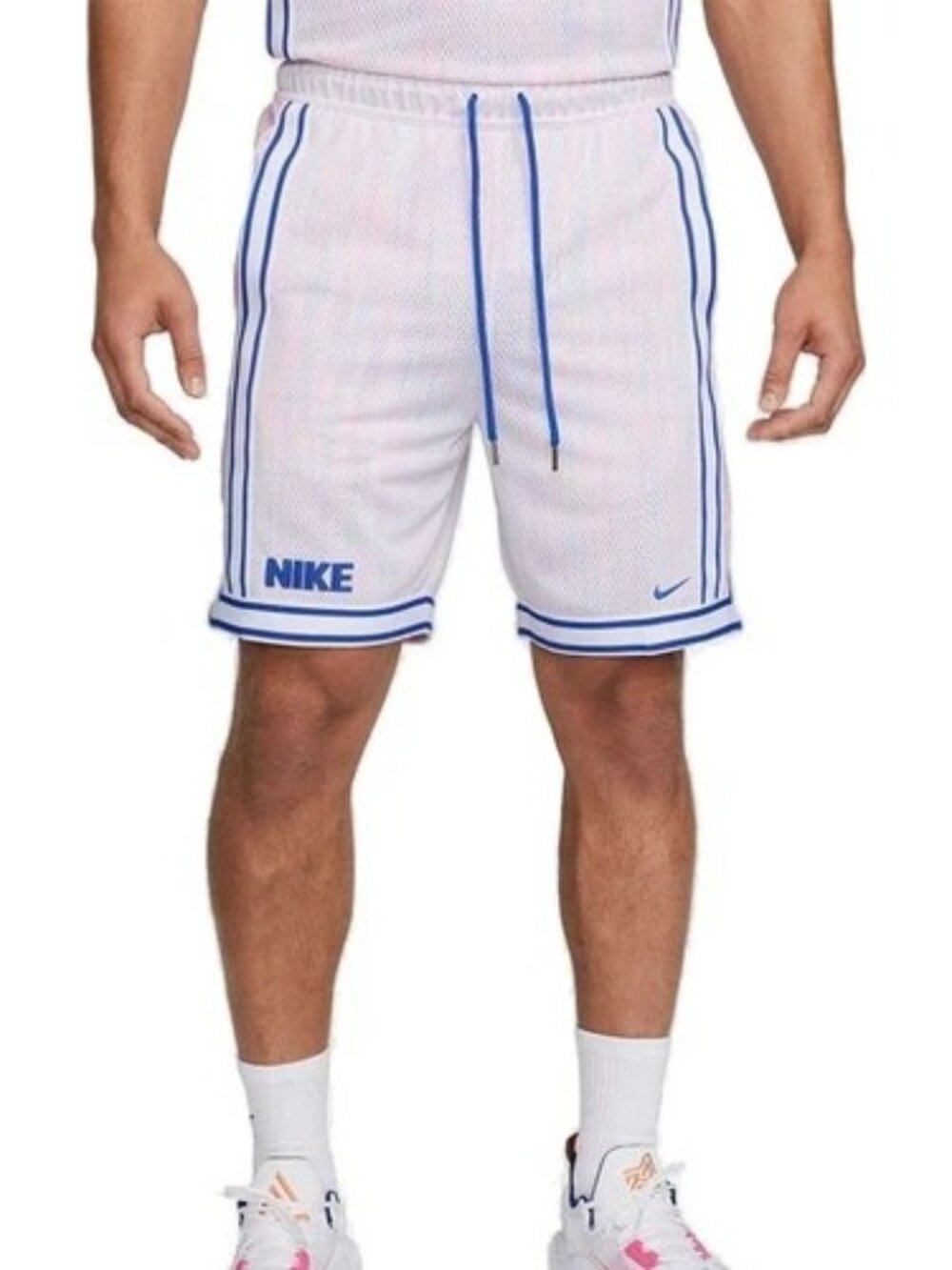 Men's Nike Dri-FIT DNA+ Basketball Shorts Pockets FB7010-100 Size XL